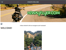 Tablet Screenshot of hiwayflyer.com
